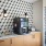 large room with a coffee station