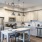 Corner unit kitchen with movable island