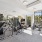 Large fitness center with ample equipment