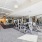 Large fitness center with ample equipment